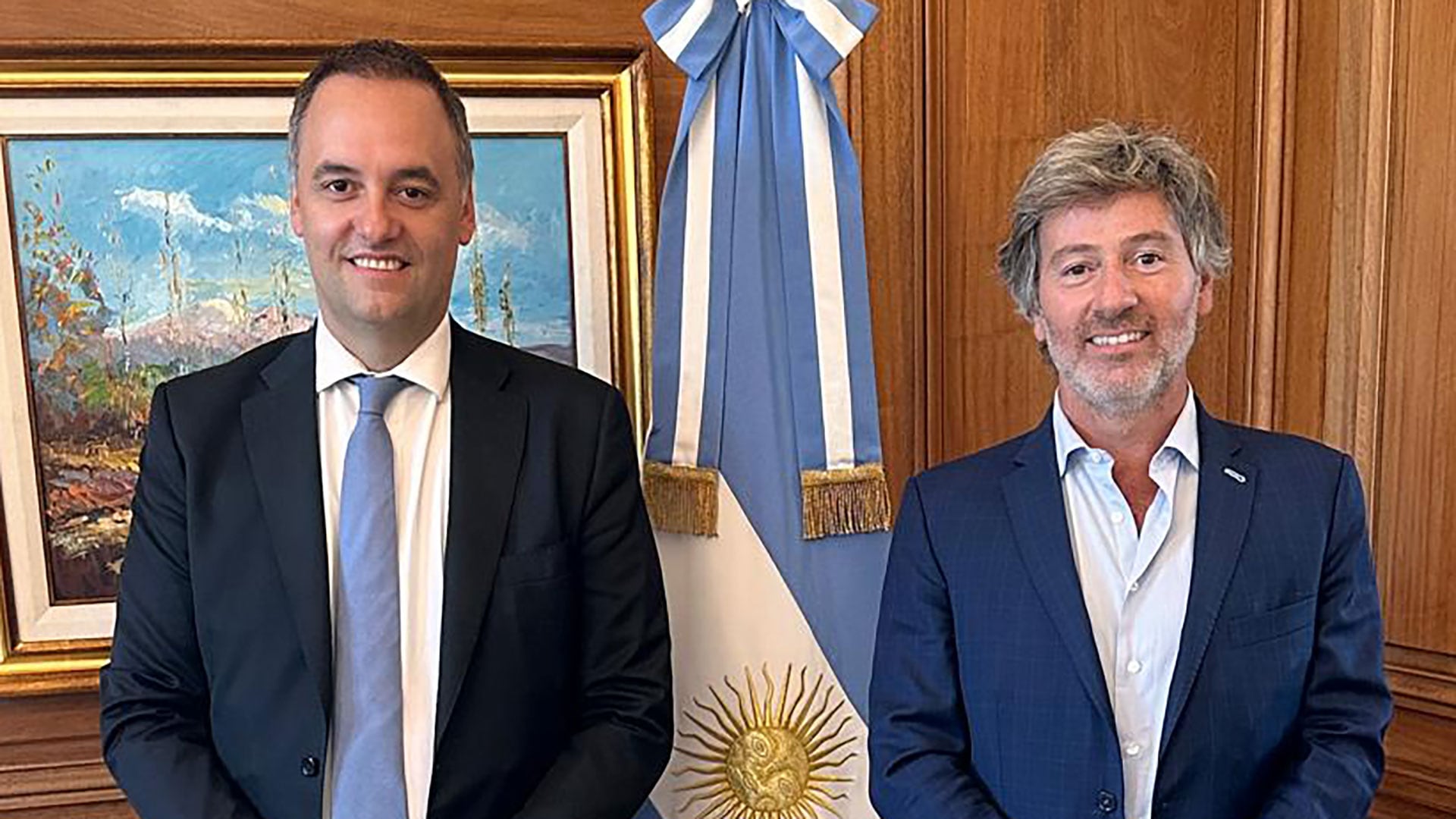 Primer encuentro entre Juan Bautista Mahiques y Manuel Adorni