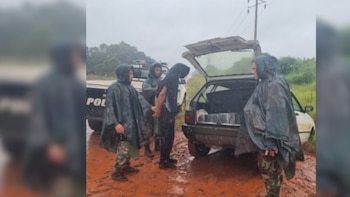Un narco brasilero intentó huir de un control y fue capturado con más de 110 kilos de marihuana en Misiones
