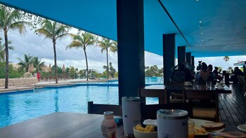 El lujoso hotel en el