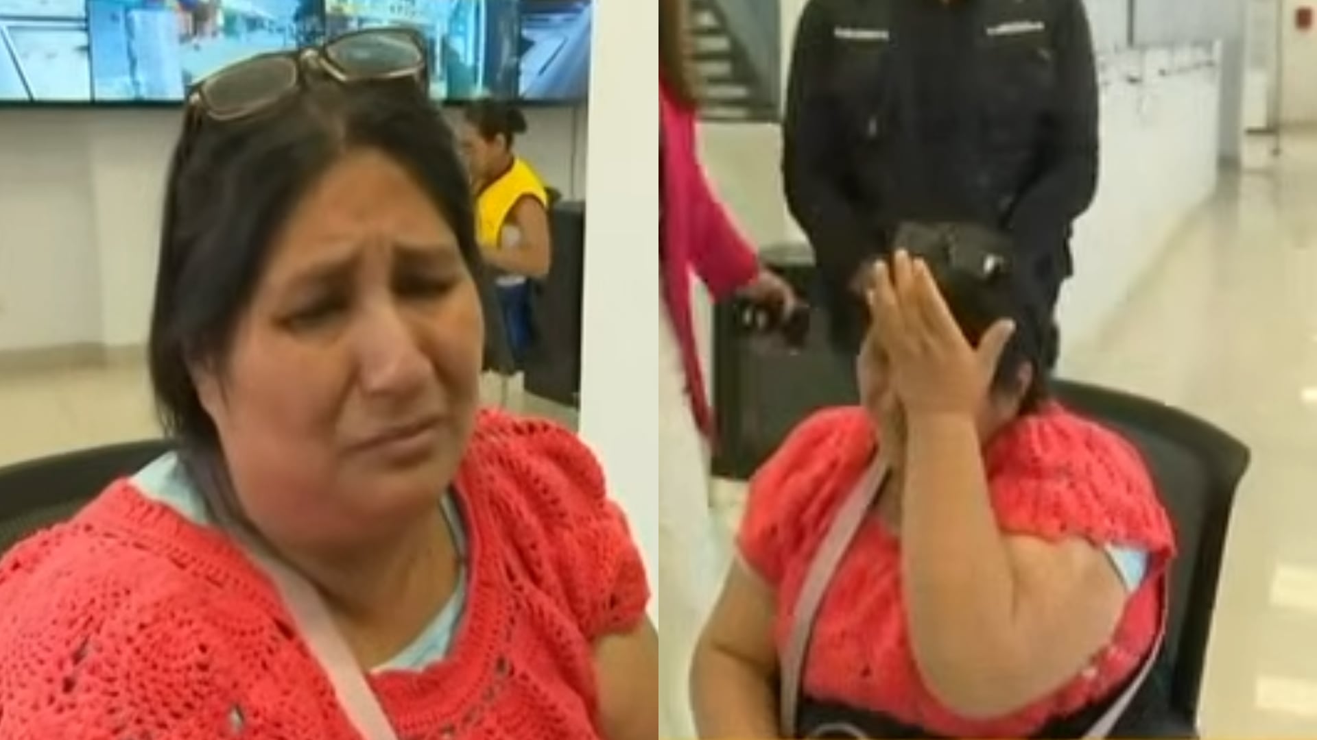 Sara, madre de un adolescente con esquizofrenia desaparecido en San Juan de Lurigancho desde el 26 de abril, expresa su desesperación y angustia mientras busca noticias de su hijo. (Composición: Infobae Perú)