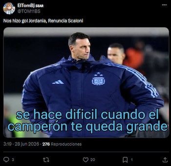 LOS MEMES DE ARGENTINA JORDANIA
