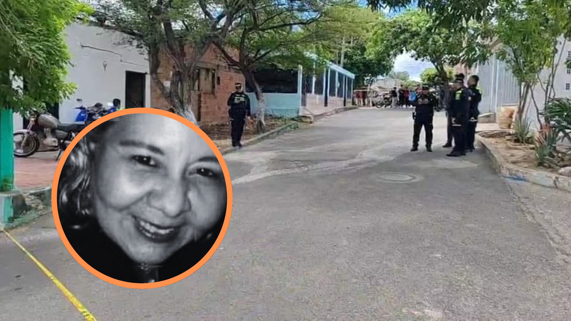 La mujer, además, habría sido golpeada con un ladrillo - crédito redes sociales/Facebook