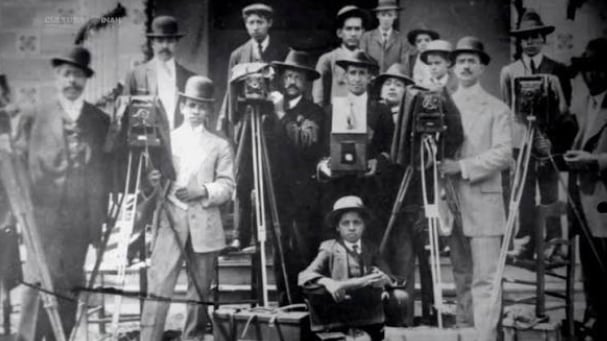 Agustín Víctor Casasola y Gonzalo Herrerías crearon en 1912 la agencia de información gráfica que documentó la Revolución Mexicana. Crédito: Archivo Casasola