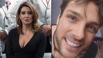 Andrea Escalona nuevamente incomodó a