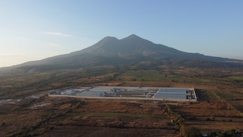A general view of the "Terrorism Confinement Center" (CECOT) prison complex, which according to El Salvador's President, Nayib Bukele, is designed to hold 40,000 inmates, in Tecoluca, El Salvador February 2, 2023. REUTERS/Jose Cabezas