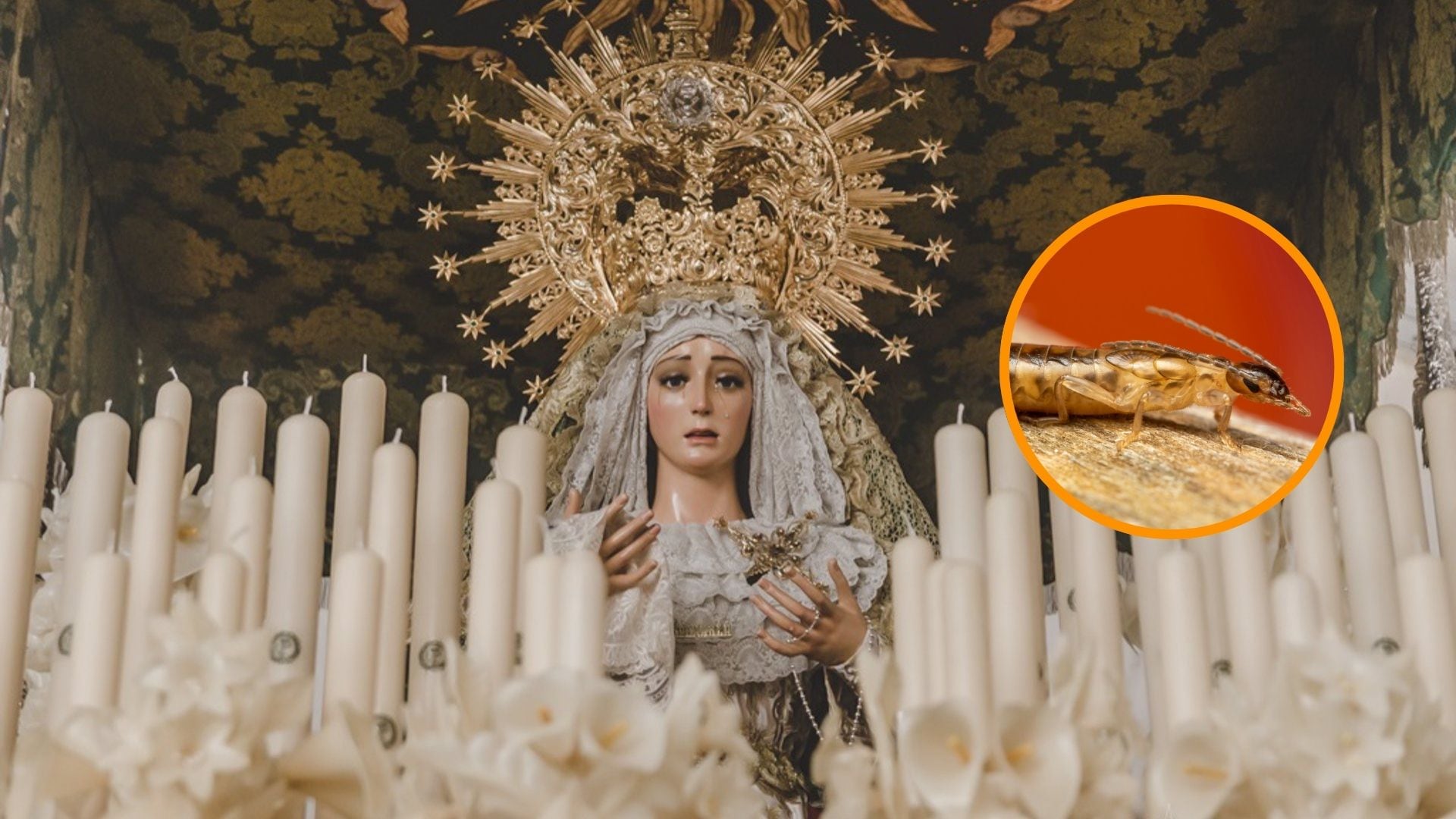 Imagen de la Semana Santa de Mérida (Montaje Infobae, Europa Press)