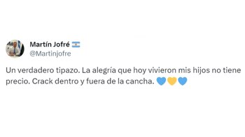 Padre de niños fanáticos de