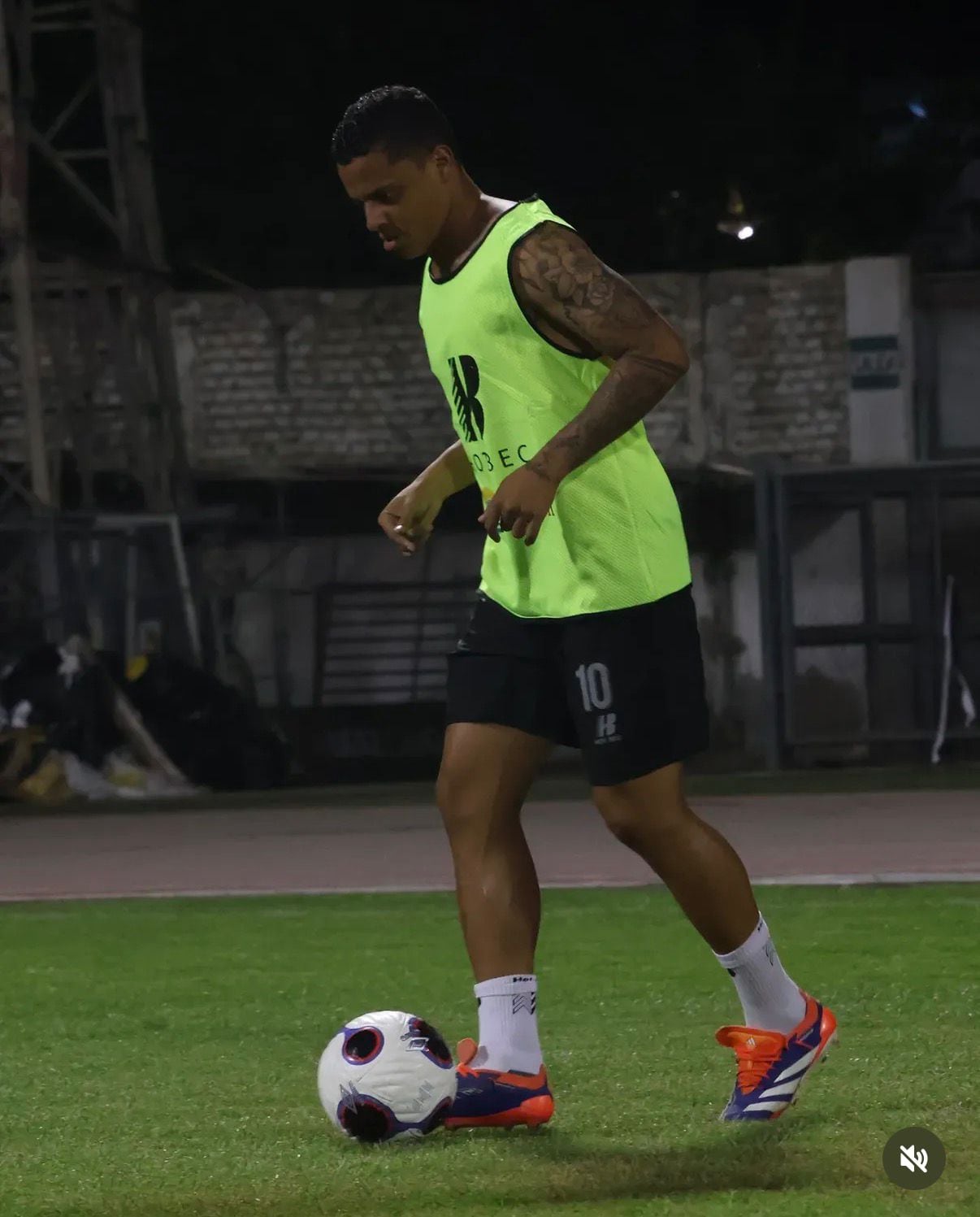 O Pirata FC aqueceu antes da Taça da Liga.