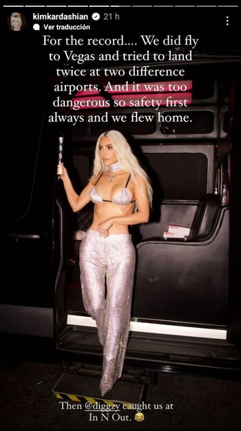 Kim Kardashian durante su fiesta