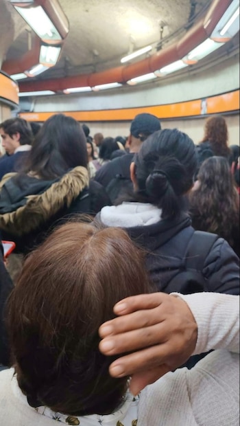 Avance en tiempo real de las diversas líneas de la red de transporte público capitalino.