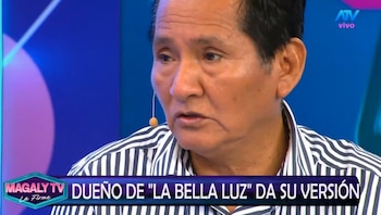 Filtran audio de Óscar Custodio y desata indignación por su reacción ante denuncia de Naldy Saldaña. Captura: Magaly TV La Firme.