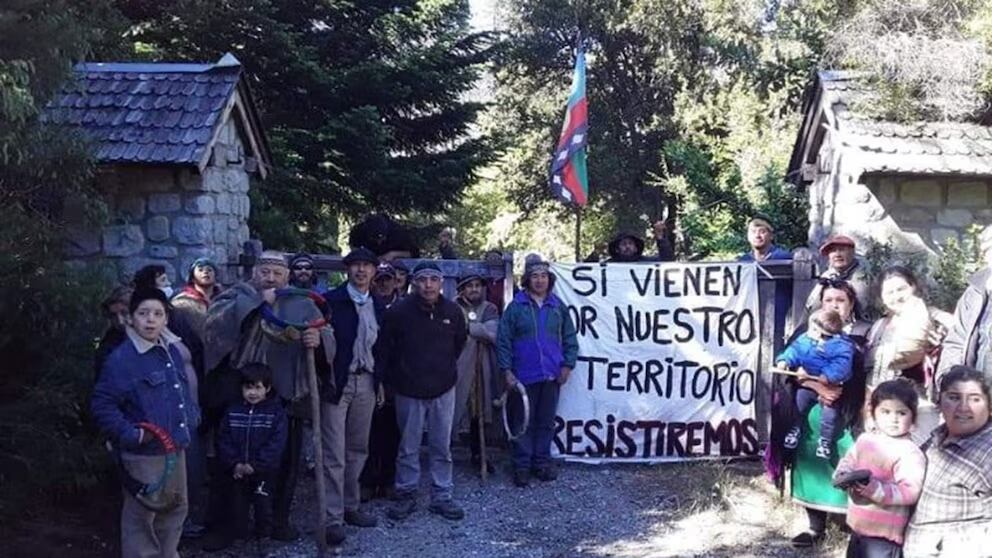 Representantes de la comunidad mapuche advirtieron que están dispuestos a resistir el desalojo