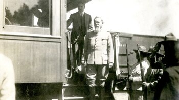 Venustiano Carranza huye hacia Veracruz