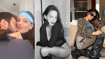 El fin de semana a puro de fuego de Ivana Figueiras: romance, pasión futbolera y lencería con encaje