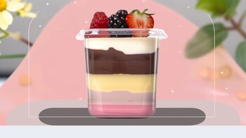 Gelatina napolitana para el lonche