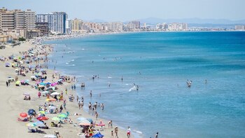 Vista de la Playa Galúa,