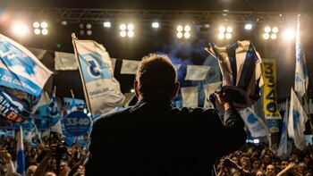 El candidato del Partido Nacional,