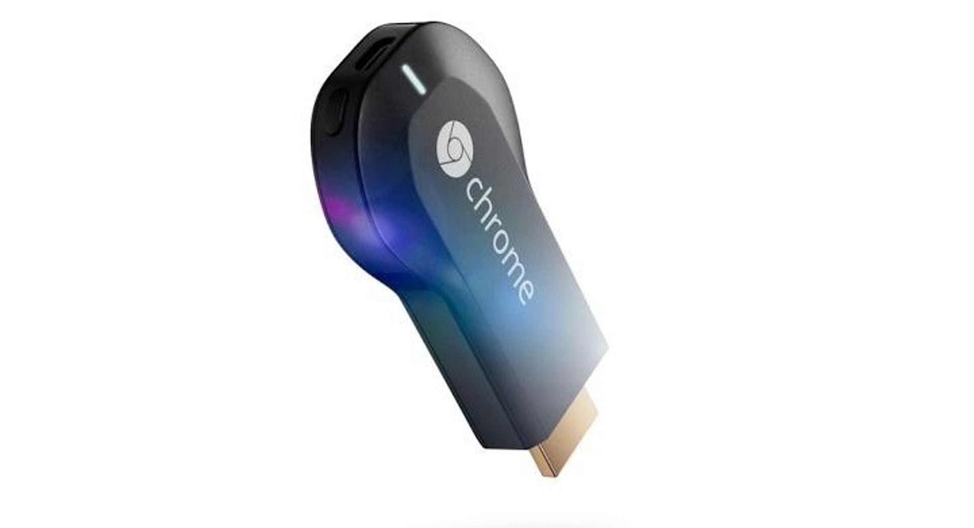 El dispositivo mostrado en la imagen es un Google Chromecast de primera generación, un pionero dispositivo de transmisión de medios que se conecta directamente a un puerto HDMI de la TV.
Europa Press