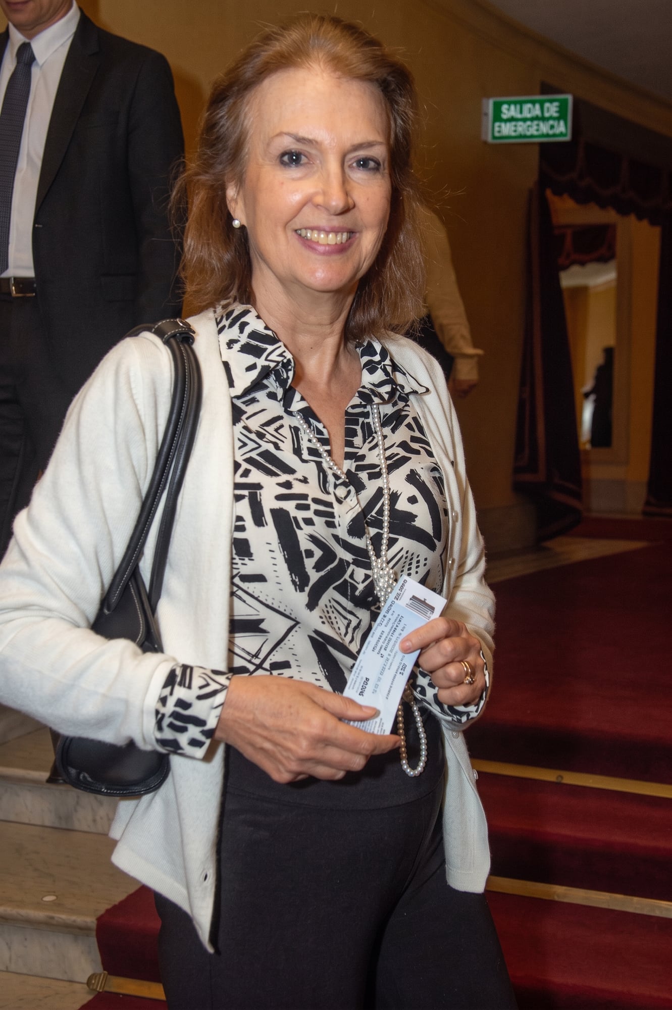 La ex canciller Diana Mondino