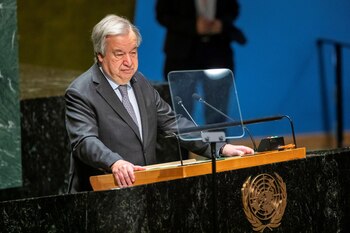 Antonio Guterres, secretario general de
