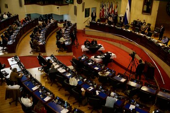 Vista de una sesión del