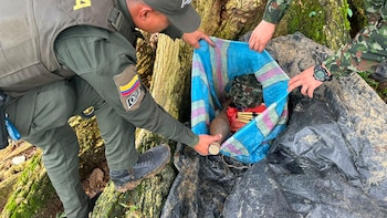 Incautación de material de guerra en Caquetá: decomisaron granadas, un mortero artesanal y Anfo en un corredor vial del sur del país