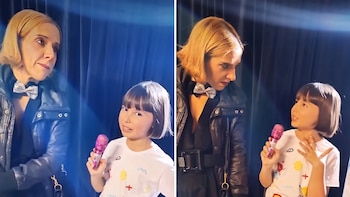 El incómodo momento de Juliana Gattas con una niña periodista: “Vas a cantar, ¿no?”