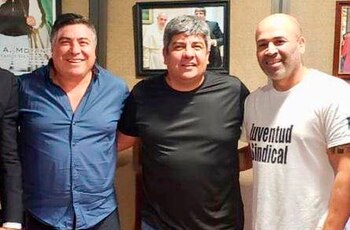 Ramón Muerza (a la izquierda)