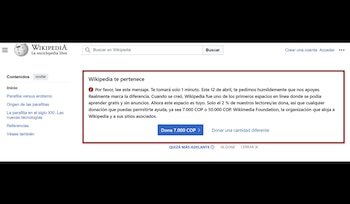 La campaña anual de recaudación