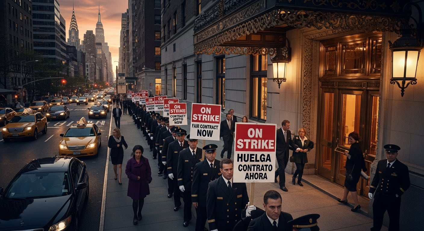 La negociación preserva la cobertura de salud sin aportes de los trabajadores, uno de los puntos principales del conflicto sindical en Nueva York. (Imagen Ilustrativa Infobae)