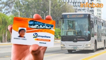 Tarjeta preferencial escolar del Metropolitano