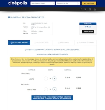 En Cinepolis han habilitado las