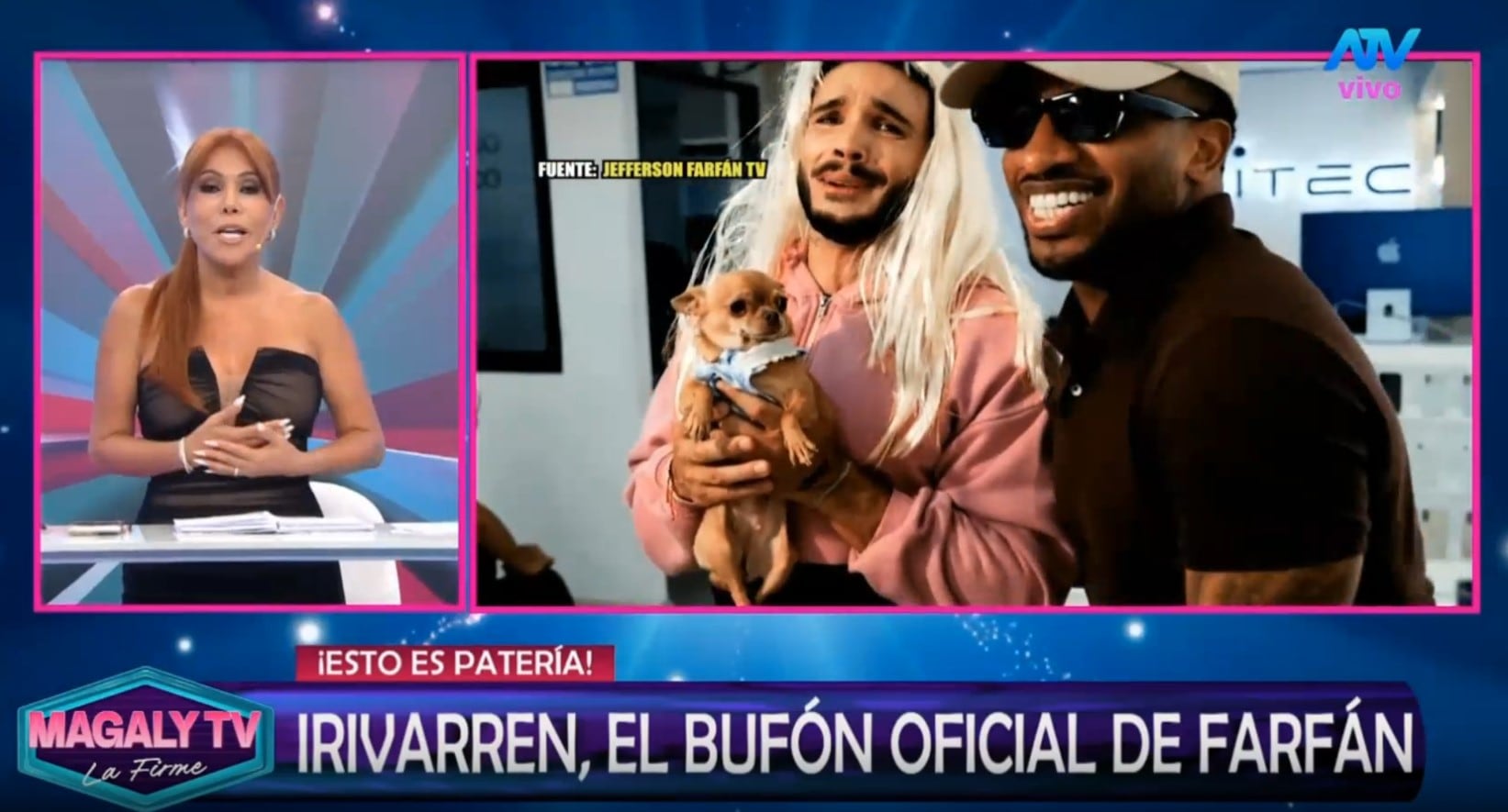 Magaly Medina sobre Mario Irivarren tras fotografía: “Finalmente se mueren, son adoradores de Magaly”. Captura: Magaly TV La Firme.
