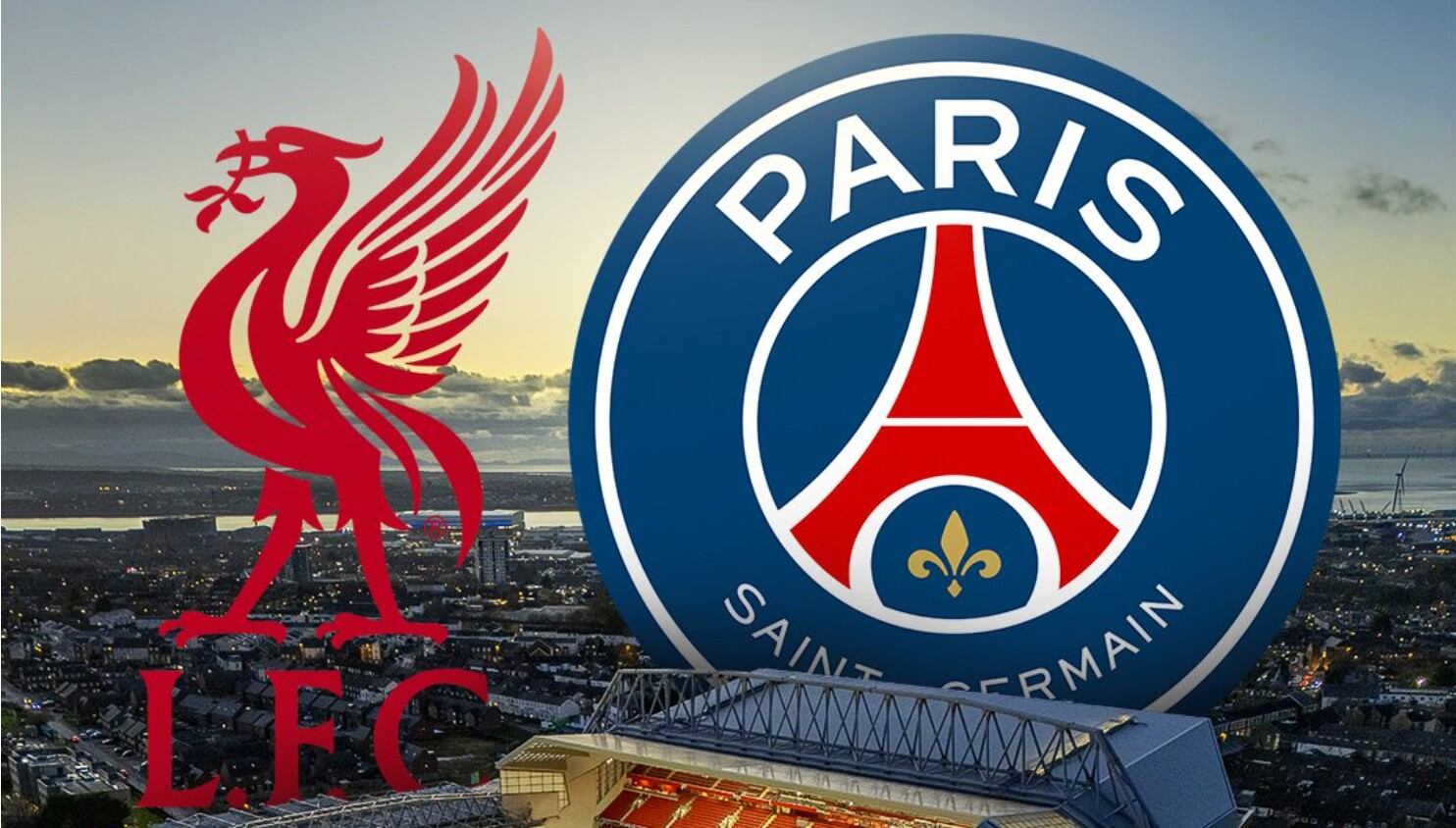 El Liverpool y el Paris Saint Germain luchan por uno de los ocho cupos en los cuartos de final de la Champions League - crédito Uefa