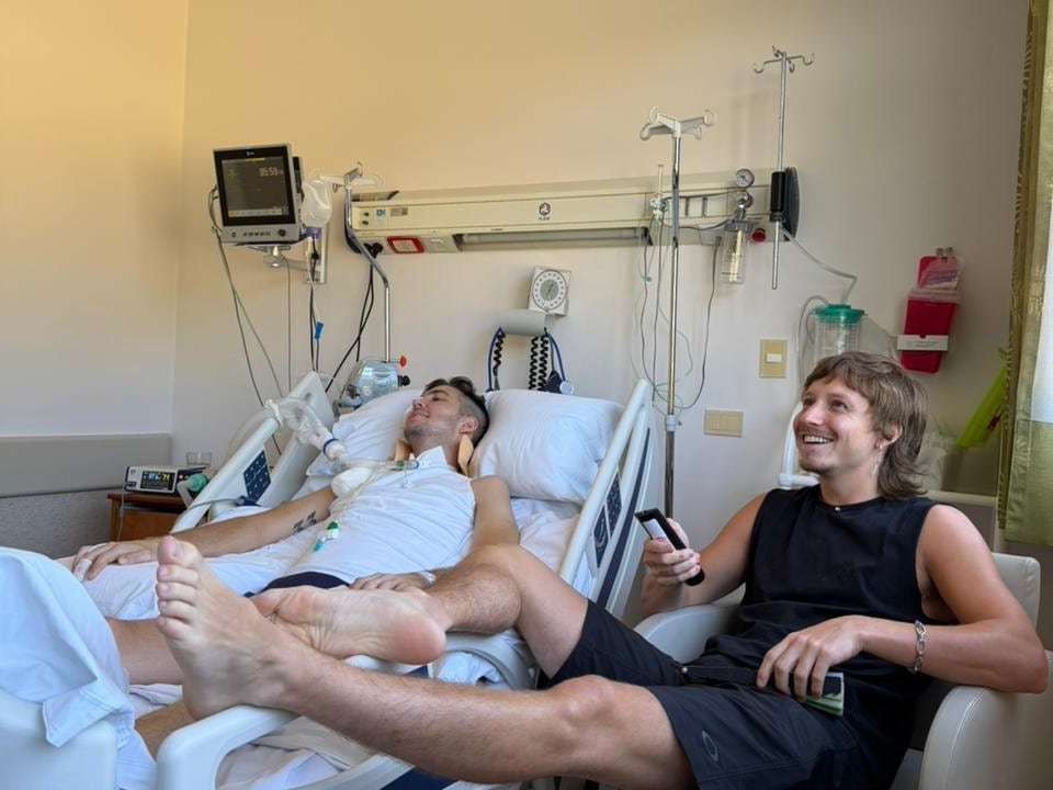 Juan Cruz Yacopini se encuentra en plena recuperación (@juanxyacopini)