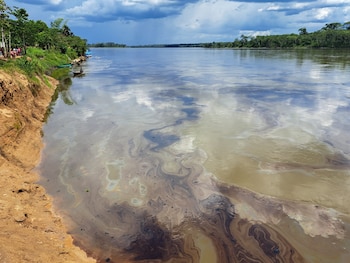 Derrame de petróleo en el