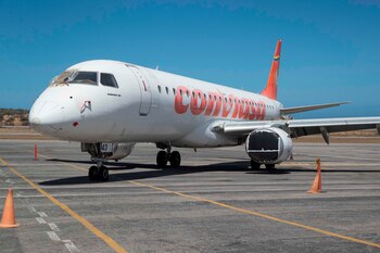 Uno de los aviones de