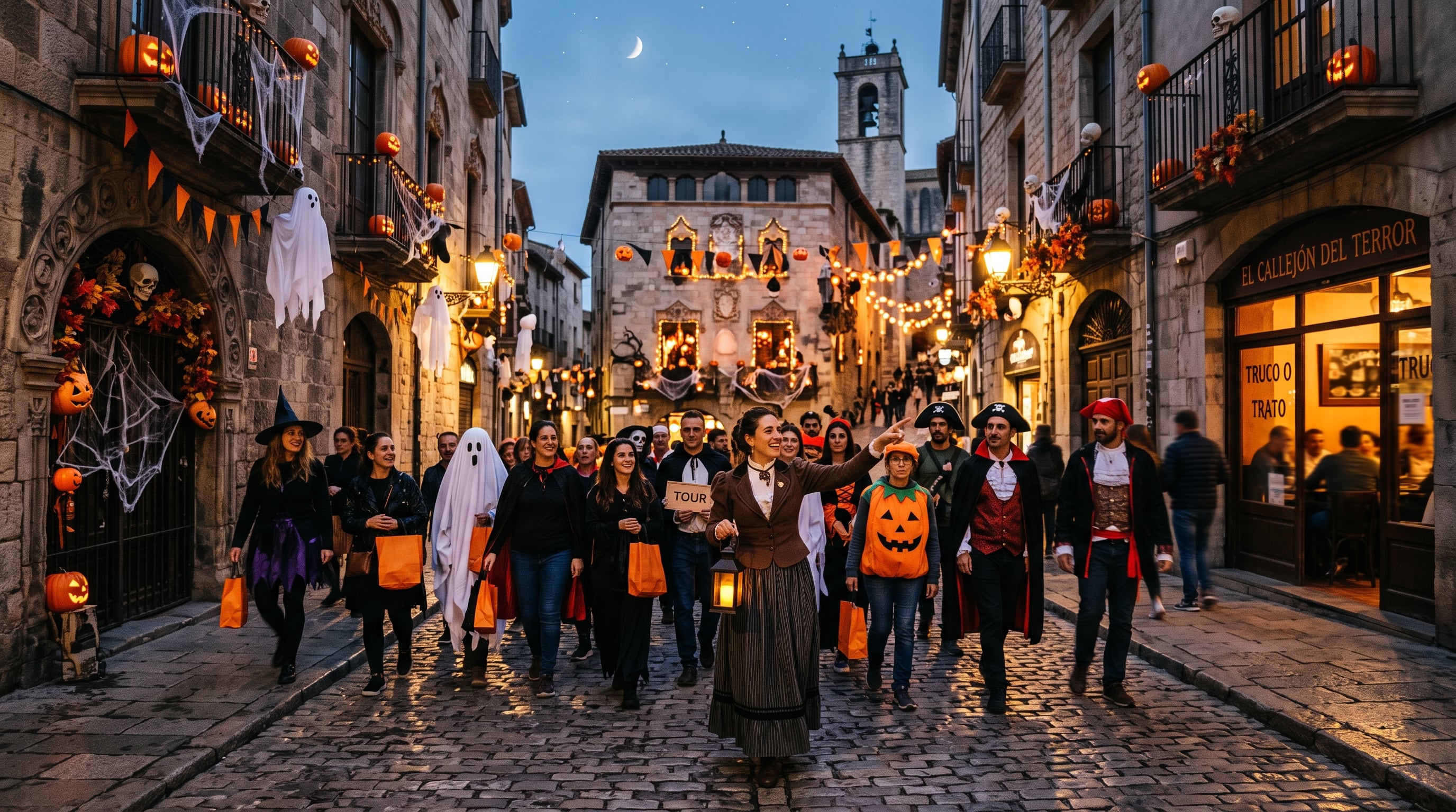 GuruWalk proyecta un aumento del 20% en las reservas de tours de misterio para la noche de Halloween de 2026 (Imagen Ilustrativa Infobae)