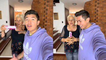 Alina Lozano y Jim Velásquez