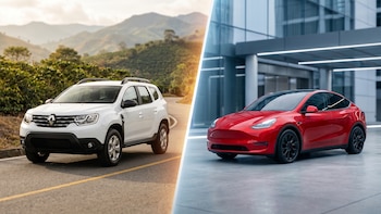 Así cambia el costo real de tener carro en Colombia entre el eléctrico más vendido y el de gasolina más popular