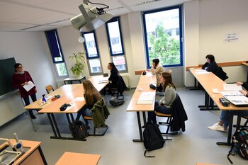 Estudiantes en Munich (Reuters)