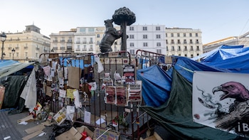 La acampada de Sol no se levantará hasta que se garanticen los derechos de la vivienda: “En el momento en que las instituciones pongan solución, abandonaremos la plaza”