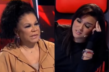 La salsera lamentó no poder