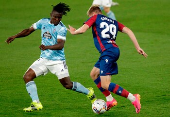 Vigo (Pontevedra) 30/04/2021.- El defensa