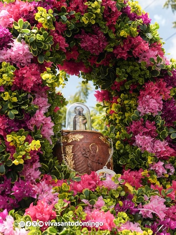 La celebración de Santo Domingo de Guzmán en Nicaragua reunió a promeseros, familias y visitantes en un acto colectivo de fe y gratitud. (Foto cortesía Viva Santo Domingo)