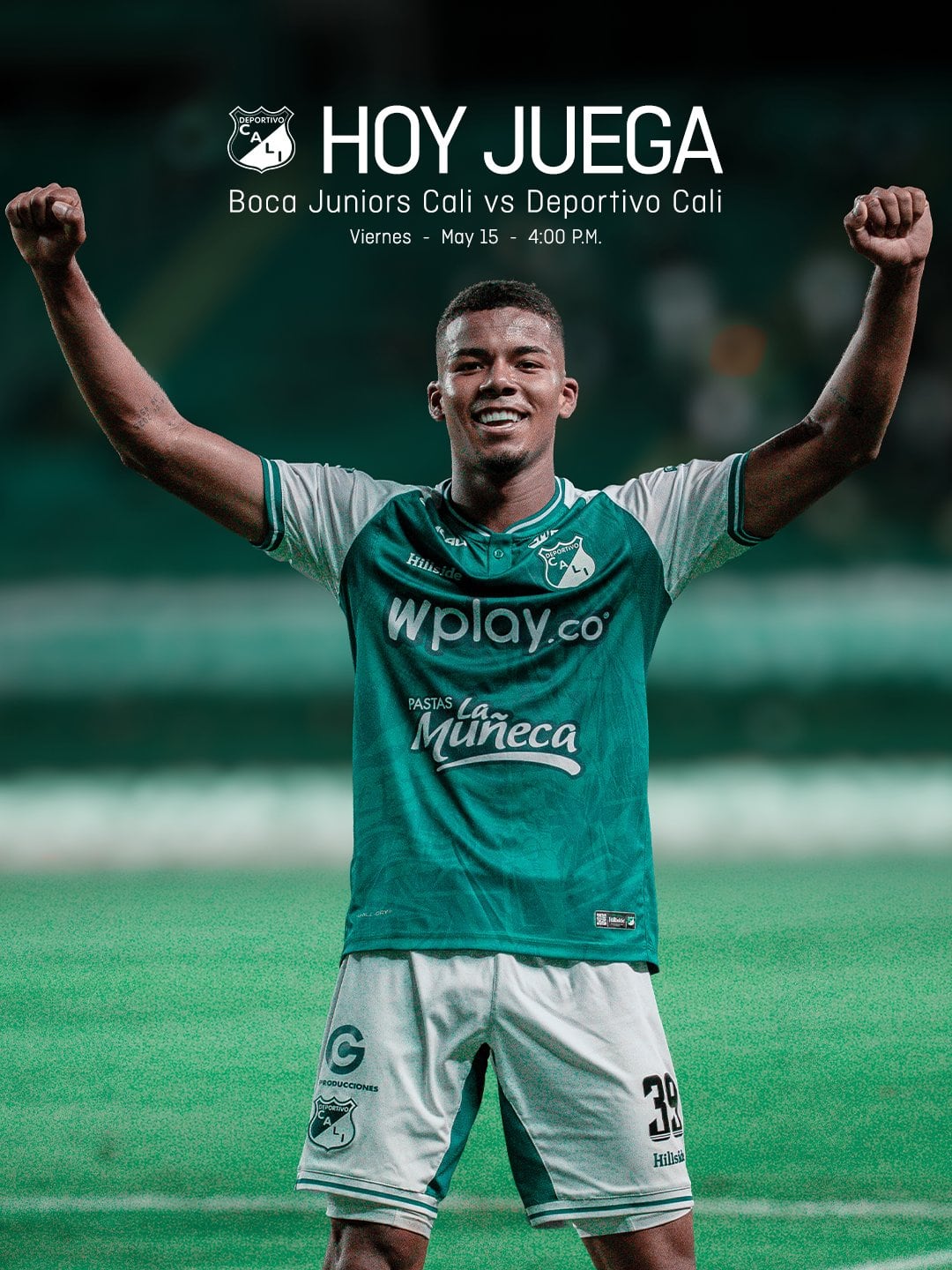 Matías Orozco disputó 28 partidos con Deportivo Cali entre 2025 y 2026 - crédito Deportivo Cali