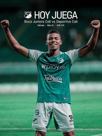 Matías Orozco ha disputado 28 partidos con Deportivo Cali entre 2025 y 2026 - crédito Deportivo Cali