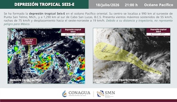 Depresión Tropical SMN Conagua Clima