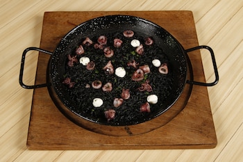 Receta de arroz negro casero