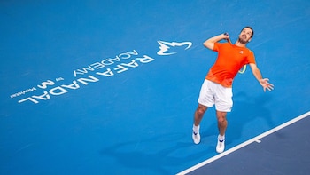 El francés Richard Gasquet, primer miembro del equipo de Nadal para la Rafa Nadal Adademy Slam